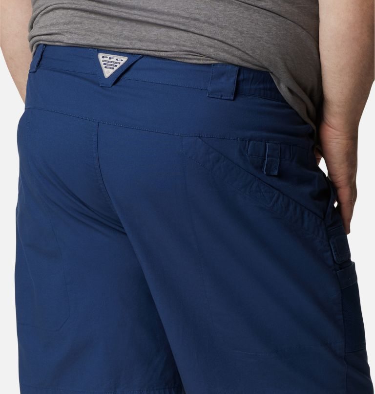Men's Columbia Half Moon III Shorts Navy | Plus Size CA-MA350